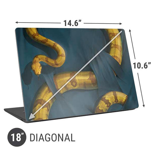 Vincent Hie Boa Constrictor Universal Laptop 18in (14.6 x 10.6in) Skin