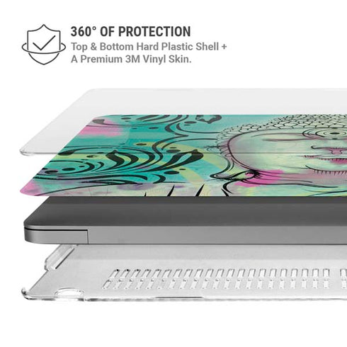 Bodhisattva MacBook Pro 16in (2021-25) Case plus Skin