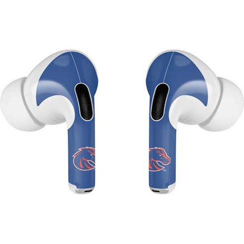 Boise State University Collegiate Text AirPods Pro 2nd Gen Skin