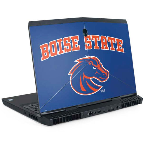 Boise State University Collegiate Text Dell Alienware Skin