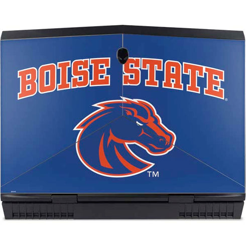 Boise State University Collegiate Text Dell Alienware Skin