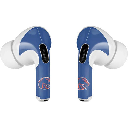 Boise State University Collegiate Text Apple AirPods Pro Skin