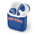 Boise State University Collegiate Text Apple AirPods Skin