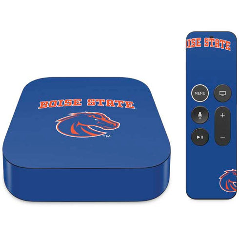 Boise State University Collegiate Text Apple TV Skin