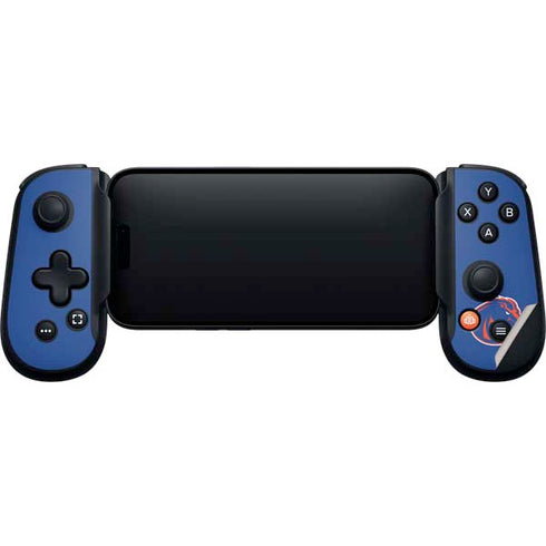 Boise State University Collegiate Text Backbone One for iPhone Game Controller Skin