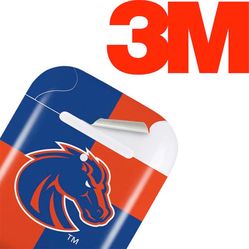 Boise State University Broncos Checkered Apple AirPods 2 Skin