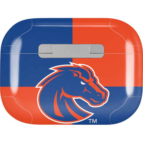Boise State University Broncos Checkered Apple AirPods Pro Skin