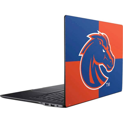 Boise State University Broncos Checkered Ativ Book 9 (15.6in 2014) Skin