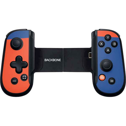 Boise State University Broncos Checkered Backbone One for iPhone Game Controller Skin