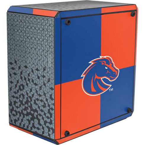 Boise State University Broncos Checkered Cooler Master MasterBox Q300L Mini Tower Skin