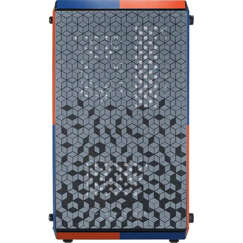 Boise State University Broncos Checkered Cooler Master MasterBox Q300L Mini Tower Skin