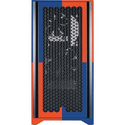 Boise State University Broncos Checkered Corsair 4000D Tempered Glass Mid-Tower ATX Case Skin