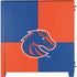 Boise State University Broncos Checkered Corsair 4000D Tempered Glass Mid-Tower ATX Case Skin