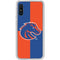 Boise State University Broncos Checkered Galaxy A10e Clear Case