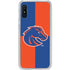 Boise State University Broncos Checkered Galaxy A10e Clear Case