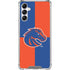 Boise State University Broncos Checkered Galaxy A14 5G Clear Case