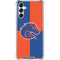 Boise State University Broncos Checkered Galaxy A15 5G Clear Case
