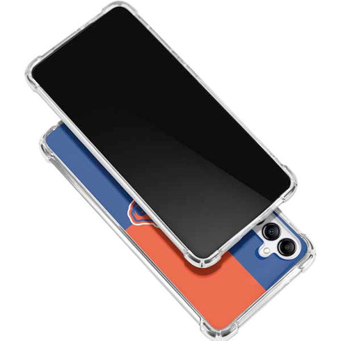Boise State University Broncos Checkered Galaxy A15 5G Clear Case