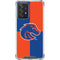 Boise State University Broncos Checkered Galaxy A52 5G Clear Case