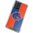 Boise State University Broncos Checkered Galaxy A52 5G Clear Case