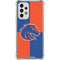 Boise State University Broncos Checkered Galaxy A53 5G Clear Case