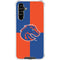 Boise State University Broncos Checkered Galaxy A54 5G Clear Case