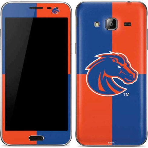Boise State University Broncos Checkered Galaxy J3 Skin