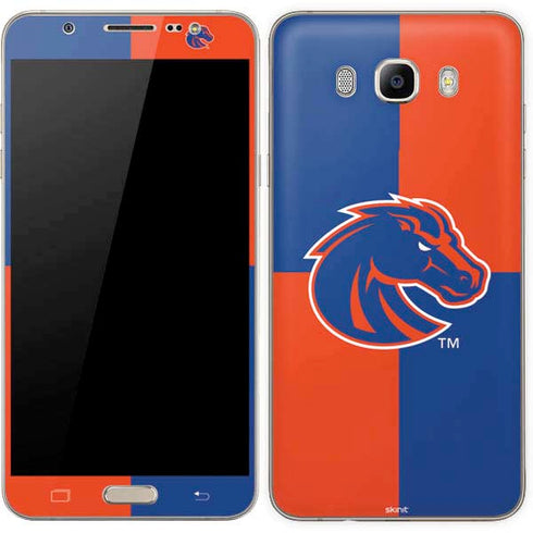 Boise State University Broncos Checkered Galaxy J7 Skin