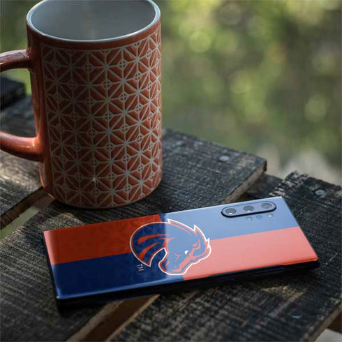 Boise State University Broncos Checkered Galaxy Note 10 Plus Skin