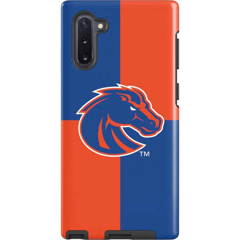 Boise State University Broncos Checkered Galaxy Note 10 Pro Case