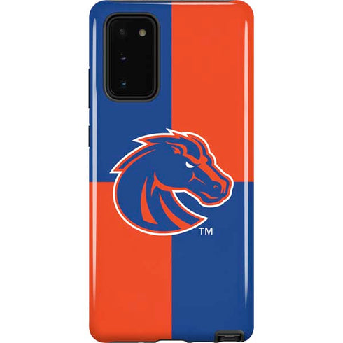 Boise State University Broncos Checkered Galaxy Note20 5G Pro Case