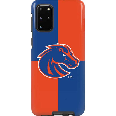 Boise State University Broncos Checkered Galaxy S20 Plus Pro Case