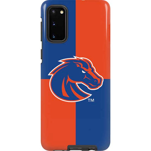 Boise State University Broncos Checkered Galaxy S20 Pro Case