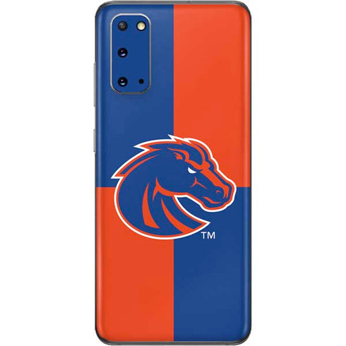 Boise State University Broncos Checkered Galaxy S20 Skin