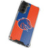 Boise State University Broncos Checkered Galaxy S21 5G Clear Case