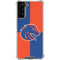 Boise State University Broncos Checkered Galaxy S21 FE Clear Case