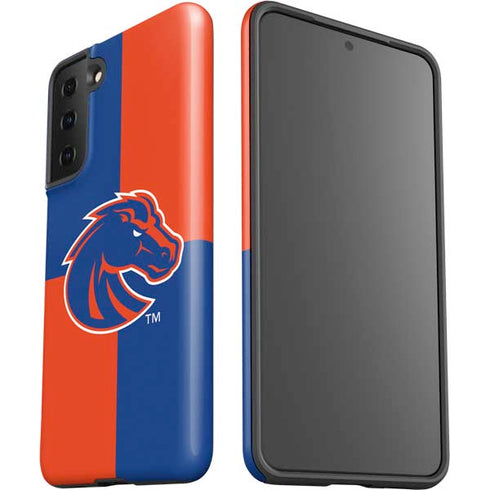 Boise State University Broncos Checkered Galaxy S21 Plus 5G Pro Case