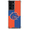 Boise State University Broncos Checkered Galaxy S21 Ultra 5G Clear Case