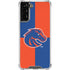 Boise State University Broncos Checkered Galaxy S22 Plus Clear Case