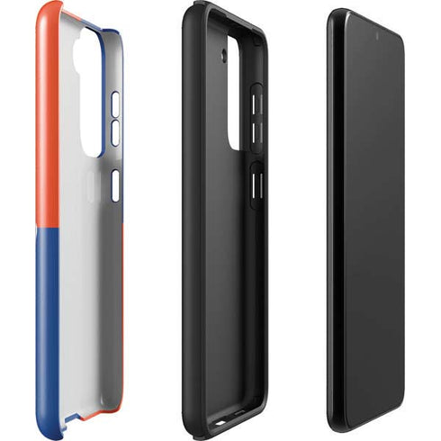 Boise State University Broncos Checkered Galaxy S22 Plus Pro Case