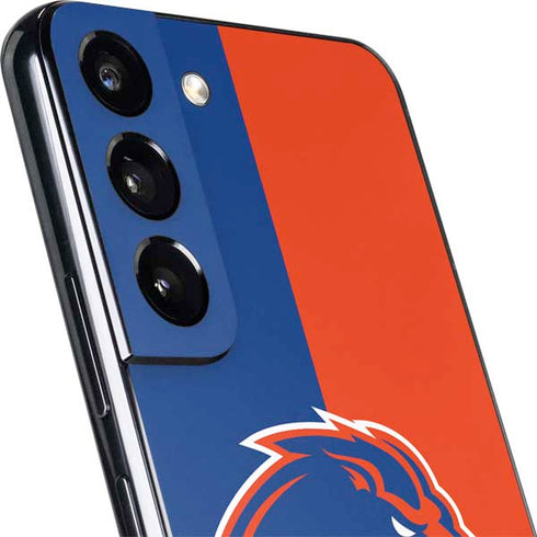 Boise State University Broncos Checkered Galaxy S22 Plus Skin