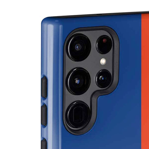 Boise State University Broncos Checkered Galaxy S22 Ultra Pro Case