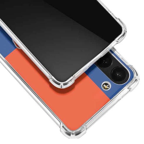 Boise State University Broncos Checkered Galaxy S23 Clear Case