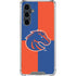 Boise State University Broncos Checkered Galaxy S23 FE Clear Case