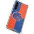 Boise State University Broncos Checkered Galaxy S23 FE Clear Case