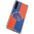 Boise State University Broncos Checkered Galaxy S23 Plus Clear Case
