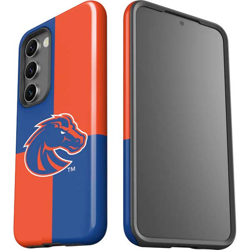 Boise State University Broncos Checkered Galaxy S23 Plus Pro Case