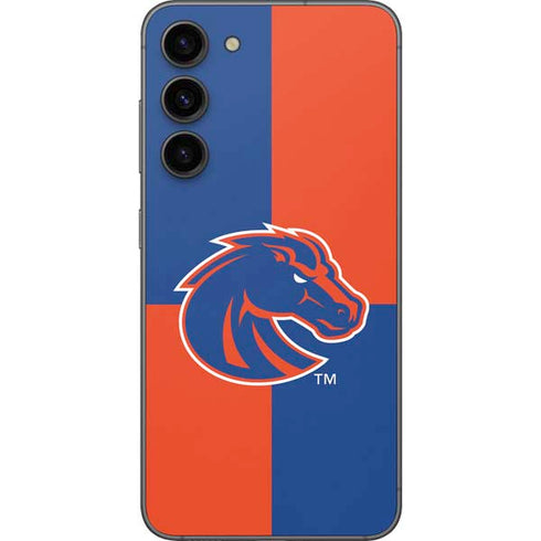 Boise State University Broncos Checkered Galaxy S23 Plus Skin