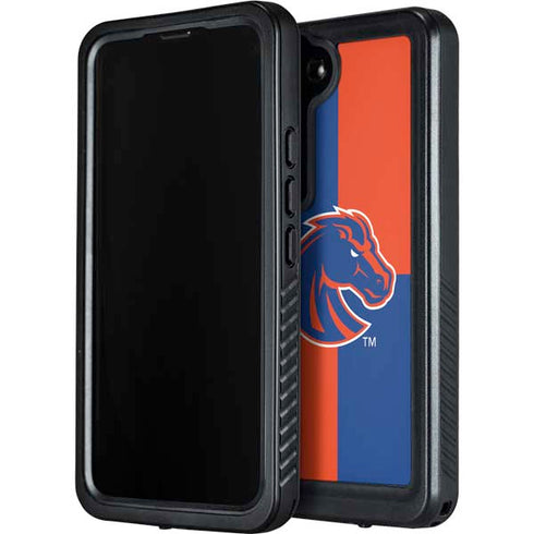 Boise State University Broncos Checkered Galaxy S23 Plus Waterproof Case