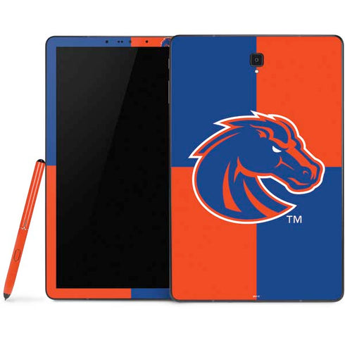 Boise State University Broncos Checkered Samsung Galaxy Tab Skin